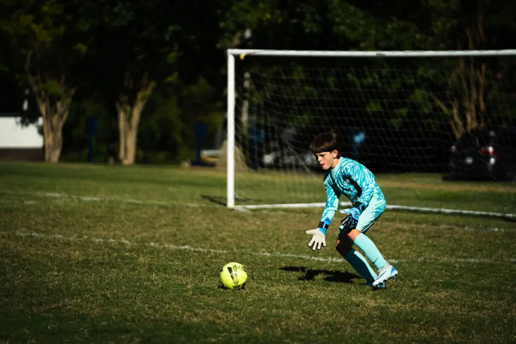 Goalkeeper-specific agility drills at Goalkeeper training in Johnson City