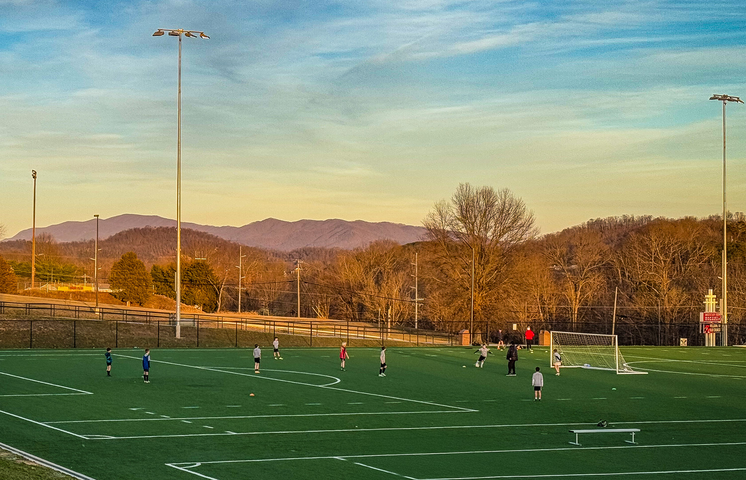 FC Alliance North Practicing at Winged Deer Park in Johnson City